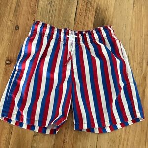 Cat & Jack Vibrant Striped Swim Trunks